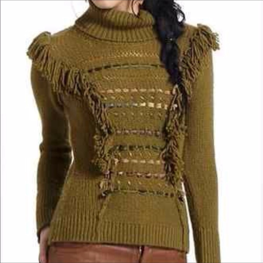 Anthropologie Angel of the North Turtleneck Knit